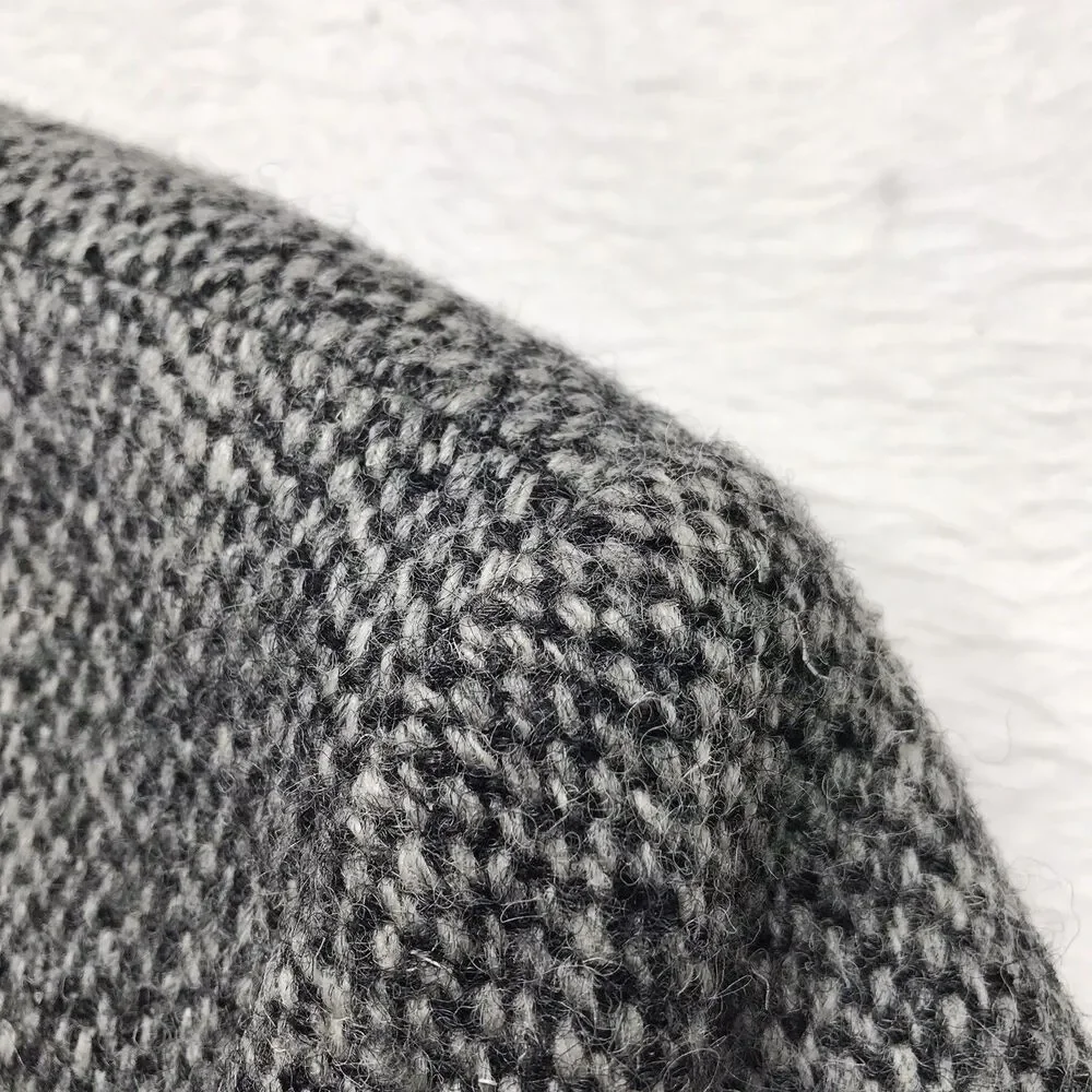 ALEXANDRE London Harris Tweed Sport Coat Men 44 Gray Vintage Hand Woven